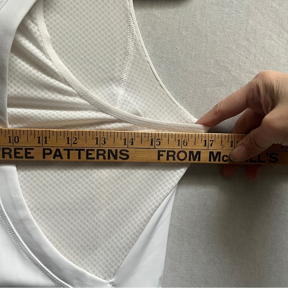 Athleta Advantage Pleated Tennis Dress White XS - Picture 8 of 8